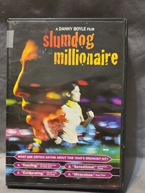 Slumdog Millionaire (Black) DVD — Danny Boyle Film